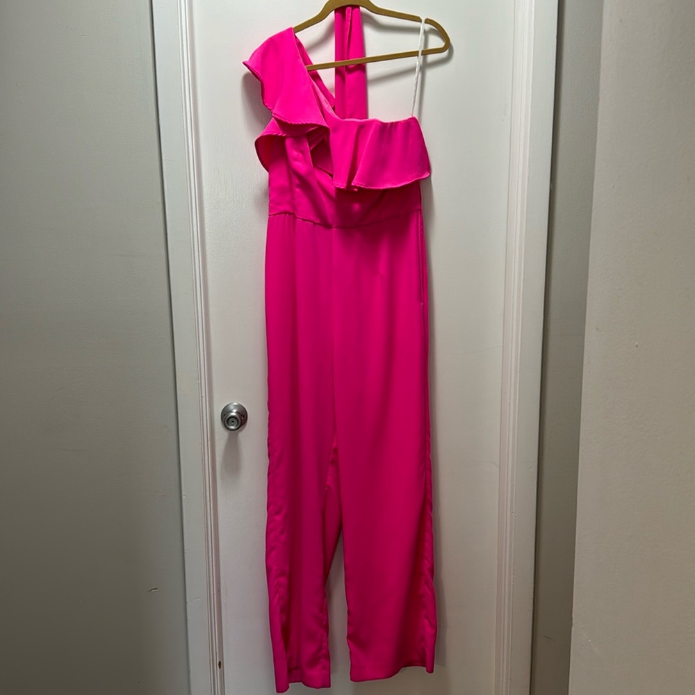 Lilly Pulitzer Lyra one shoulder jumpsuit